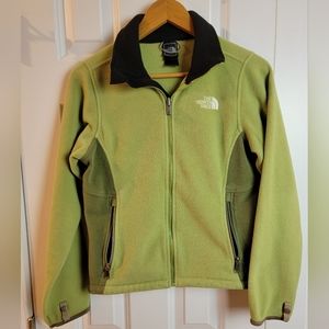 The North Face‎ Fleece Jacket Green Black XSmall